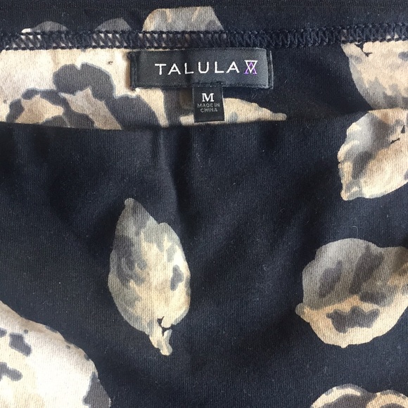 Black floral Talula skirt - Picture 2 of 2